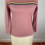 Free People x Camp Collection Stripe Mock Neck Top Photo 3