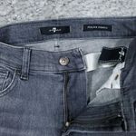 7 For All Mankind Jeans Gray Italian Fabric Stretch Bootcut Women's Size 28 Photo 3