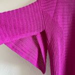 Eileen Fisher  100% Organic Linen Knit 3/4 Sleeve Top Pullover Ribbed Size S/P Photo 1