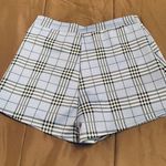 Baby Blue Plaid Skort Photo 1