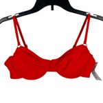 LA Hearts  PacSun Small Swim Bikini Top Underwire Adjustable Straps Stretch Red Photo 1