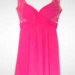 Roberta sequined pink mini dress party, prom, homecoming dress Juniors size 3 Photo 12