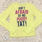 Kohls Looney Tunes Tweety Yellow Long Sleeve Shirt Small Photo 3