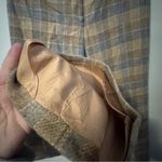 Evan Picone Vintage  100% wool Checkered Tan and Gray women’s Dress Pants Photo 2