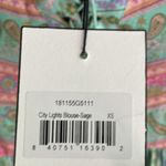 Spell & The Gypsy Collective City Lights Blouse Sage Blush Photo 7