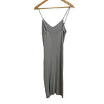 Harper  New York Spaghetti Strap‎ Bodycon Gray Sweater Dress Size Medium Photo 5