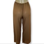 Zuliana Size XL Adjustable Tie Waist Pants. Made In USA. New With Tags Brown Photo 2
