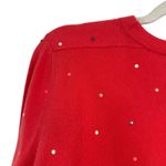 LK Bennett TK Jade Sweater Flamingo Orange Wool Cashmere Preppy NWT Women Medium Photo 6