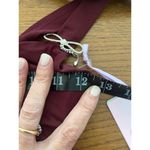 Stylish Johnny Wujek Burgundy Ruched Dress Photo 3