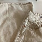 S.O.N.G. Size 7/28 Street Low Rise Jean With Rips Cream Jean. Preloved Photo 1