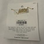 Lauren Spencer Tea Brown Crystal Healing Stones Necklace Gold Photo 1