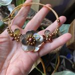 Flower Shell Pearl Choker Necklace Multi Photo 1