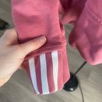 Adidas Originals Pink Waist Length Cropped Hoodie Photo 3