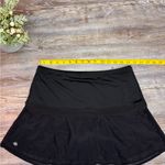 Athleta  Womens Black Athletic Tennis Golf Skort Skirt Mesh Workout Size S Small Photo 7