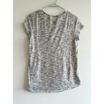 Lululemon Another Mile Short Sleeve Shirt Size 6 Tiger Space Dye Black White Photo 1