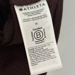 Athleta NWT Delancey Herringbone Tight Pants Leggings Brown Red Size Medium Photo 11