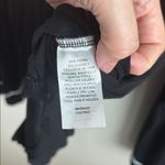 Nordstrom Lingerie Black Button Up Pajama Top size Large Photo 3