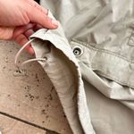 Like new Express Bleus women Beige Hooded Jacket size S Tan Photo 5