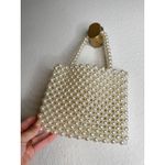 None Pearl Beaded Handbag Photo 4