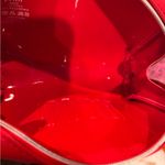 Christian Dior NWT Dior Red Embossed Logo Cosmetic Makeup Pouch Bag w/ Zipper Protector Photo 6