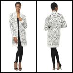 Love Token ππ Betty Open Front Cardigan ~ Ivory & Black NWT Photo 1