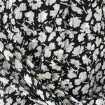 ALLSAINTS Ivey Scatter Dress Black and White Floral Size 6 Photo 6