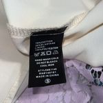 The Impeccable Pig  small womens sleeveless v neck lavender lined dressy tank top Photo 6