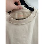 Free People Cream and Purple Ombre Metti Oversized Crew Sweatshirt Size XS Photo 5