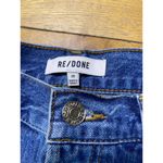 RE/DONE Originals 80s Slim Straight Brisk Blue With Rips Womens Size 29 Photo 7