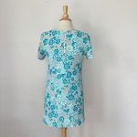 Lucy Love Blue and White Floral "Charlotte" Shift Dress Photo 3