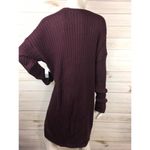 Abound  Open Front Long Cardigan With Side slit Photo 4