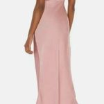 Free People  Intimately Smoke & Mirrors Drape Maxi Mauve Satin Slip Dress Size XS Photo 7