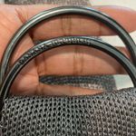 Banana Republic 90s  Wide Mesh Belt; OO ring buckle, dark silver tone chic style Photo 1