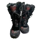 Coach  Jennie Plaid Y2K Vintage Snow Boots size 10 Photo 4