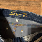 Seven7 Women's Blue Skinny high rise tummy less Jeans size 6 inseam 30 Photo 3