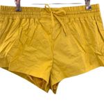 Free People  Shorts Yellow Active Running  Reflective Moonlight Size M New Photo 0