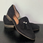B.ATrue Tassel Loafers D'Orsay Flats Comfortable Slip On Shoes 7.5 Black Photo 0
