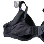 Catherines  Intimates Full Coverage Smooth Underwire Bra Plus Size 46B Black Photo 4