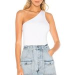 superdown Devonne one Shoulder bodysuit  White  Photo 0