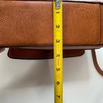 Sam & Hadley Crossbody Bag Adjustable Strap NWT Vegan Leather New Brown Photo 5