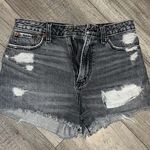 Abercrombie & Fitch grey denim shorts Photo 0