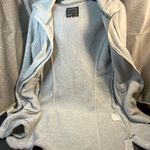 Mondetta Women’s Heather Gray Fleece Hoodie Canada Embossed Size med Front Zip Photo 4