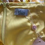 Oh Polly NWT:  Floral Yellow strapless dress Photo 6