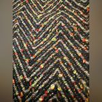 April Cornell Herringbone Skirt With Lined Lace Trim Vintage Wool Blend Large Photo 3