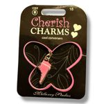 Cherish Charms Cool Conversers High Top Shoes Pink Charm Bracelet NEW NWT Silver Photo 0