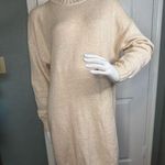 Abound  NWT Heather Beige Mini Sweater Dress Women Size Large. Photo 0