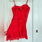 Victoria's Secret The Lacie- Red Lace Chemise with Sweetheart Neckline Photo 6
