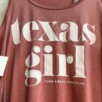 NWT Tumbleweed Texstyles Texas Girl Tank Top Mauve Pink Size L Photo 3