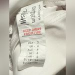 Nasty Gal  Lavender Pink PolkaDot RuffleStrap Sleeve Babydoll  Bodysuit Sz 2 Y2K Photo 7