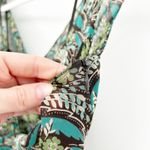 Loft Ann Taylor Womens Y2K Artsy Tropical Layered Peplum Floral Tank Top 10P Photo 4